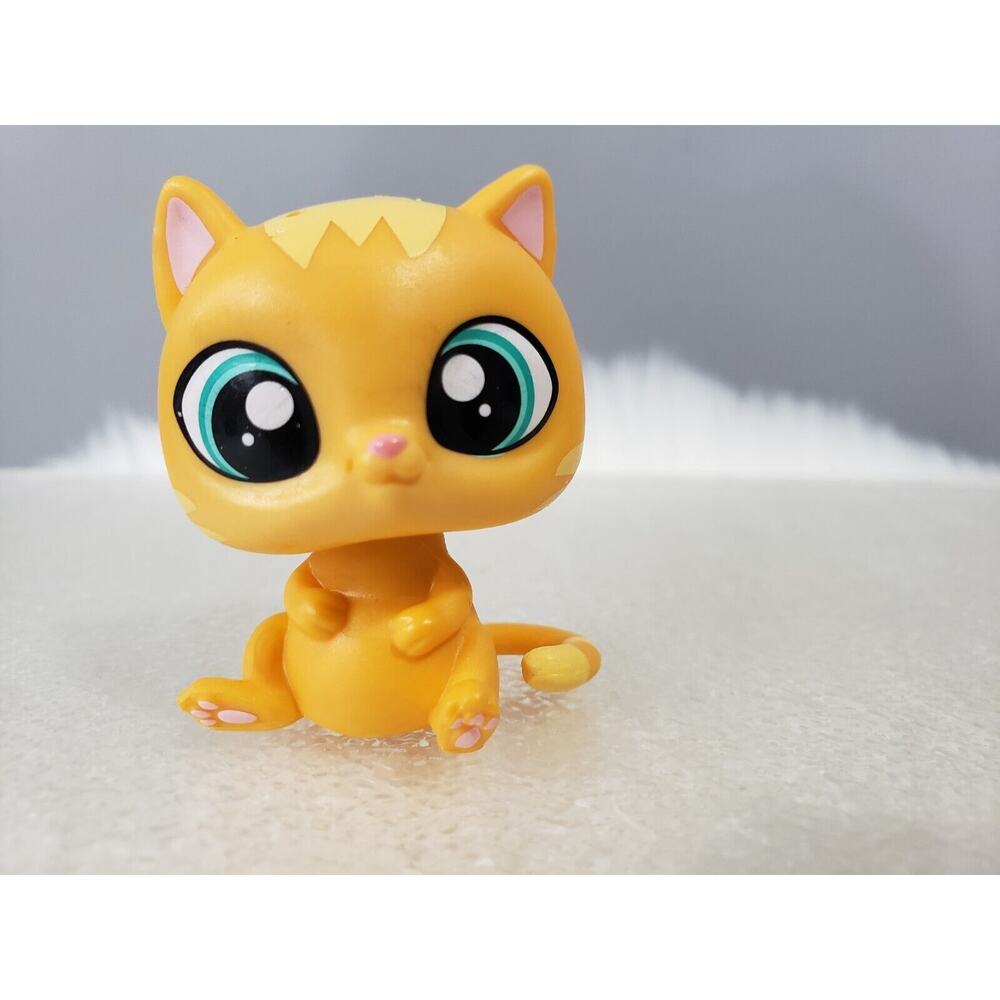 Littlest Pet Shop Orange‎ Cat Fuzzy Gumbopaws #294